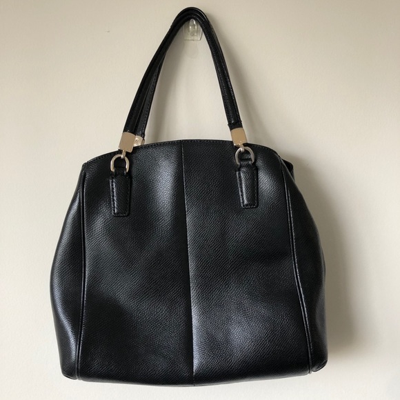 Coach Black Leather Handbag - Picture 3 of 9